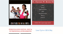 Desktop Screenshot of drclarencebrown.com